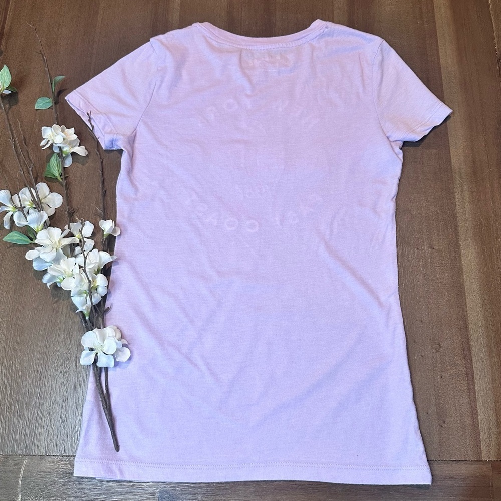 Aeropostale Womons Graphic Tee size M purple - Picture 2 of 6